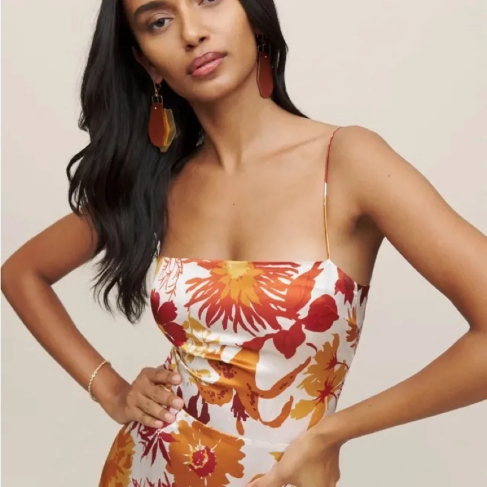 Reformation Frankie Silk Dress - Picture 2 of 9